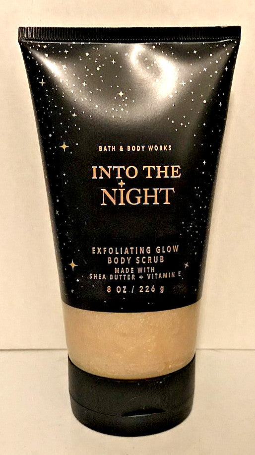 BATH BODY WORKS INTO THE NIGHT EXFOLIATING GLOW SCRUB WASH 8 OZ