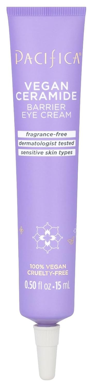 Vegan Ceramide Eye Cream for Sensitive Skin - Hydrating Barrier Support