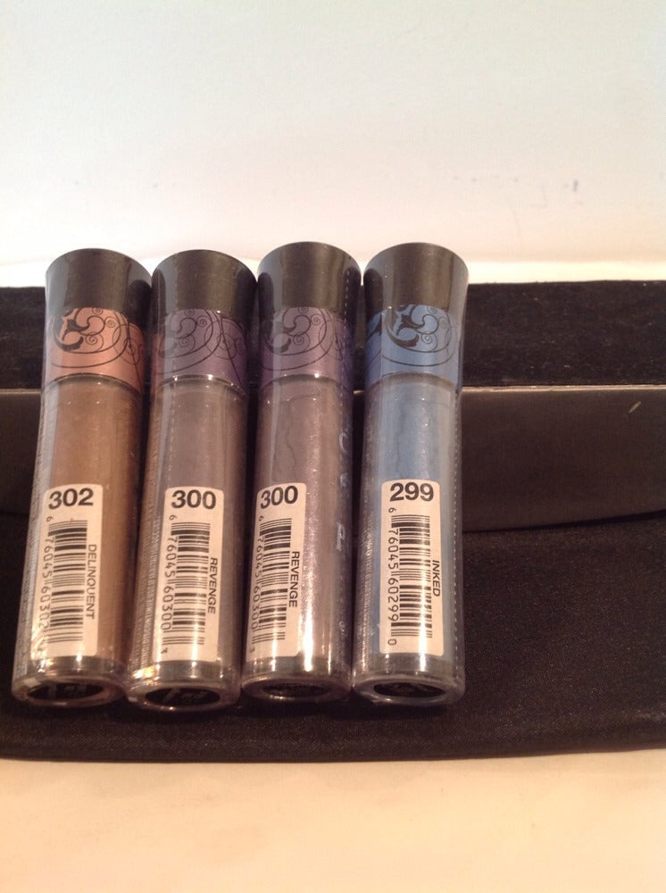 4-Piece Hard Candy Powder Keg Colors Makeup Set - Bold Shades