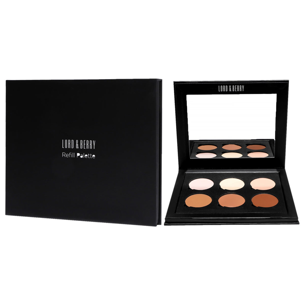 Refillable Contouring Palette for Women - 0.77 oz Makeup Kit with Sculpting Shades
