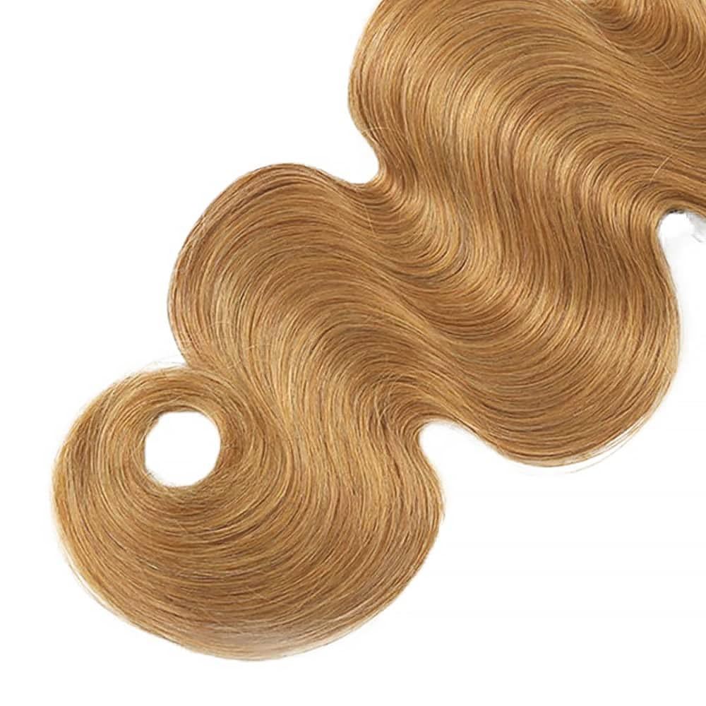 Blonde Body Wave Human Hair Bundle - 32 Inch Brazilian Virgin Hair