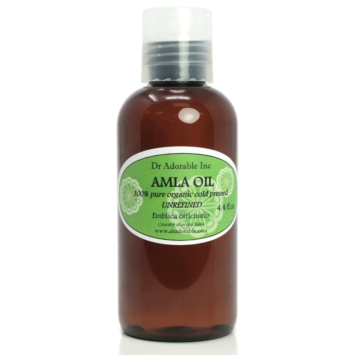 Organic Amla Oil 4 OZ - Cold Pressed Indian Gooseberry