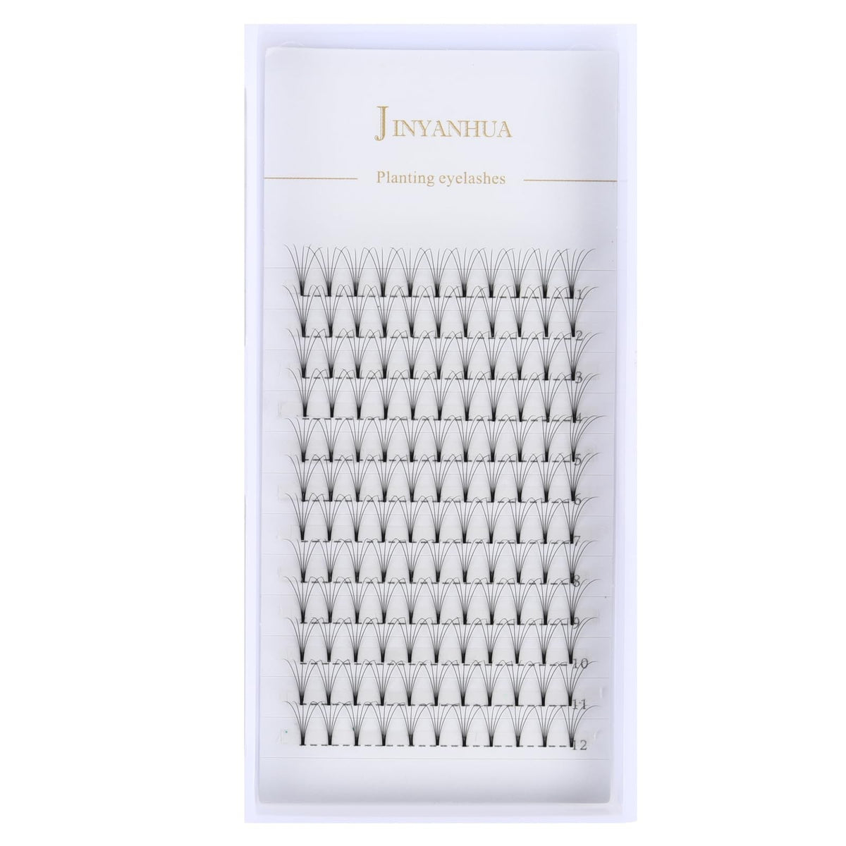 Premade 5D Eyelash Fans Extension - Hand-Made Mink Look, 10mm, Pack of 1