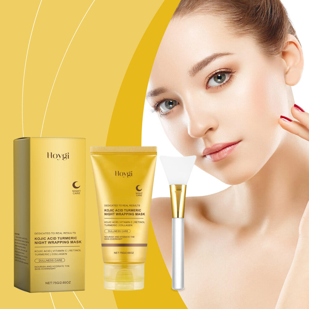 Turmeric Collagen Night Mask for Brightening & Hydration - 75g