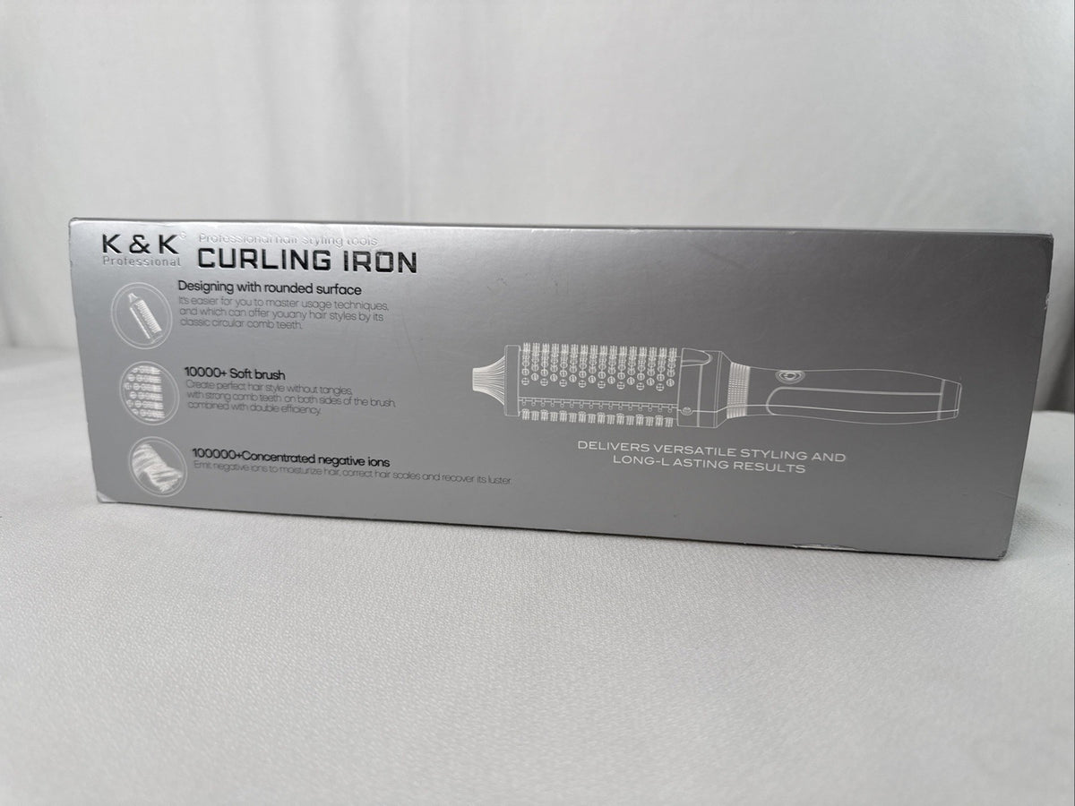 Professional 1.75-Inch Hair Curling Iron Teal Blue - Salon-Grade Styling Tool