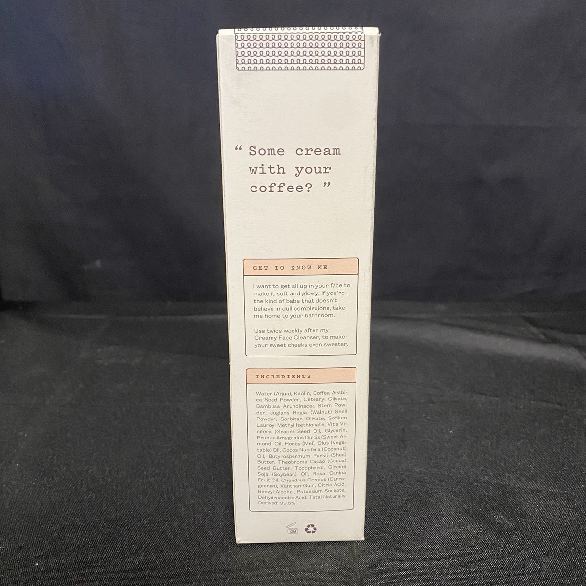 Frank Body Creamy Face Scrub Gentle 125ml *NIB
