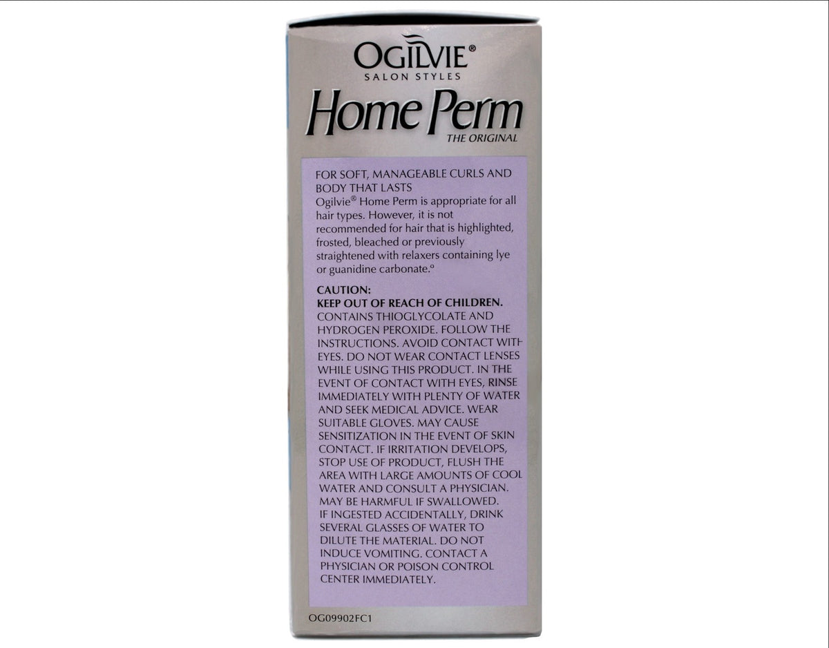 Ogilvie Home Perm Kit for Thin Delicate Hair - Pack of 5