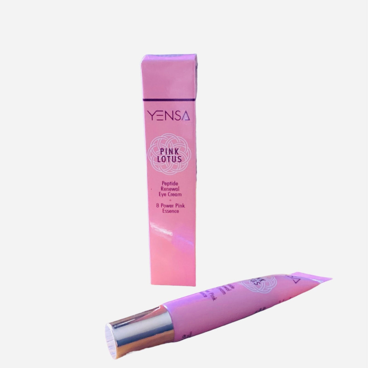 Pink Lotus Peptide Eye Cream - Anti-Aging Skin Care for Brightening
