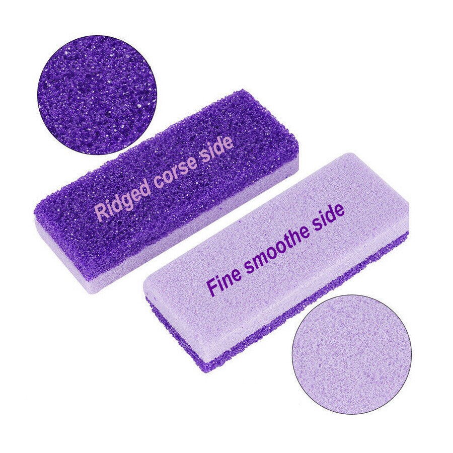 Pumice Bar for Feet 2-in-1 Callus Remover Removes Dead Skin Disinfect