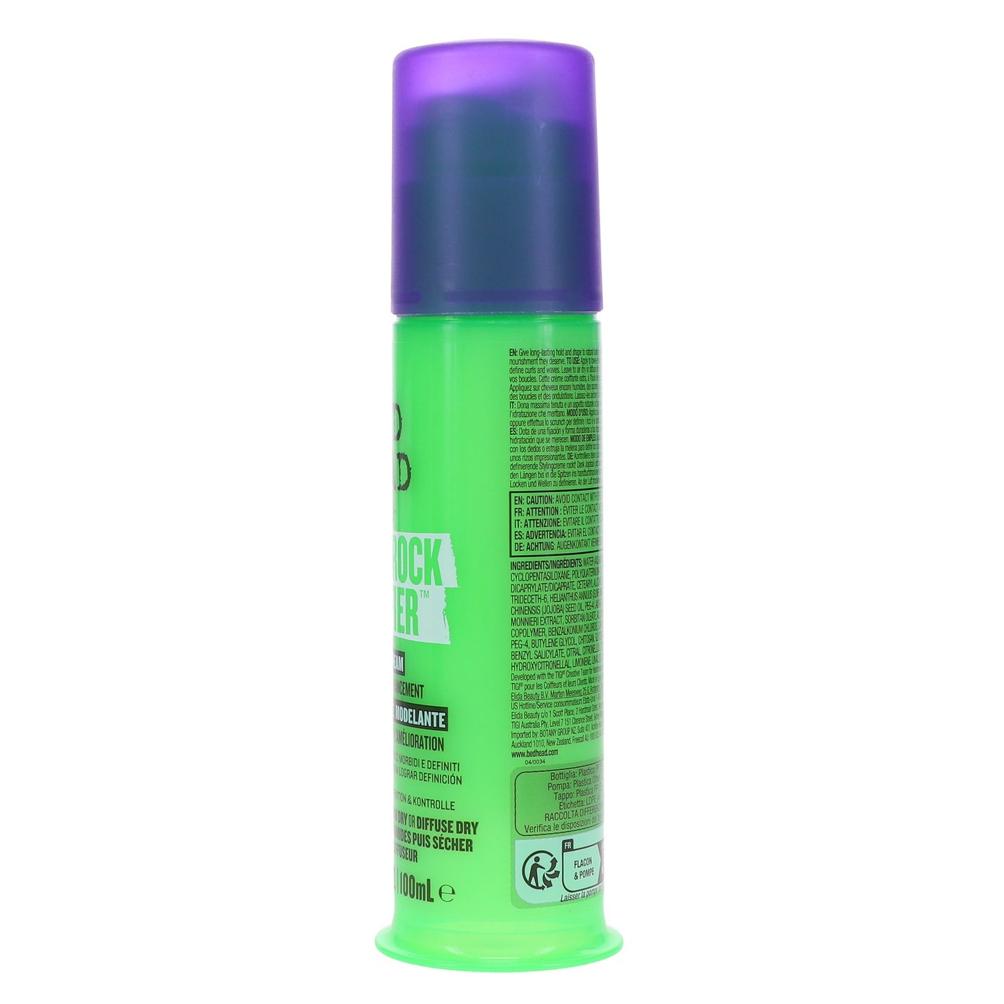 Hair Styling Cream for Curly Hair - Frizz Control & Definition, 3.38 oz