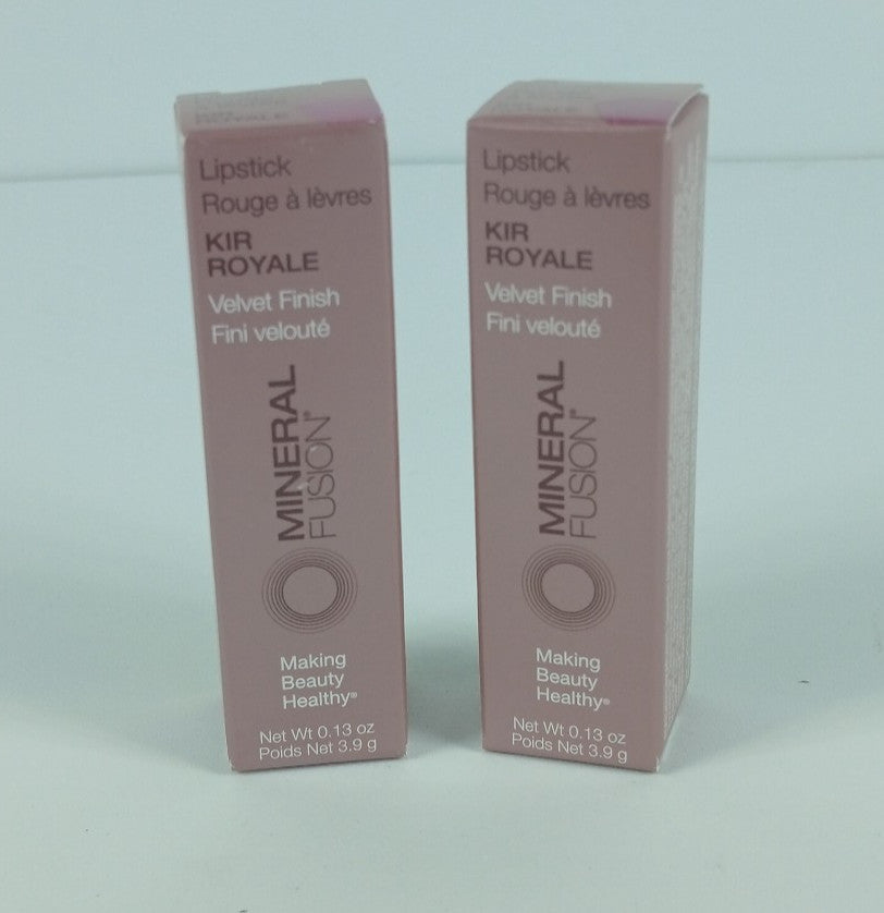 Mineral Fusion Lipstick Kir Royale 0.13 Fl Oz Pack of 2 - Natural Lip Color