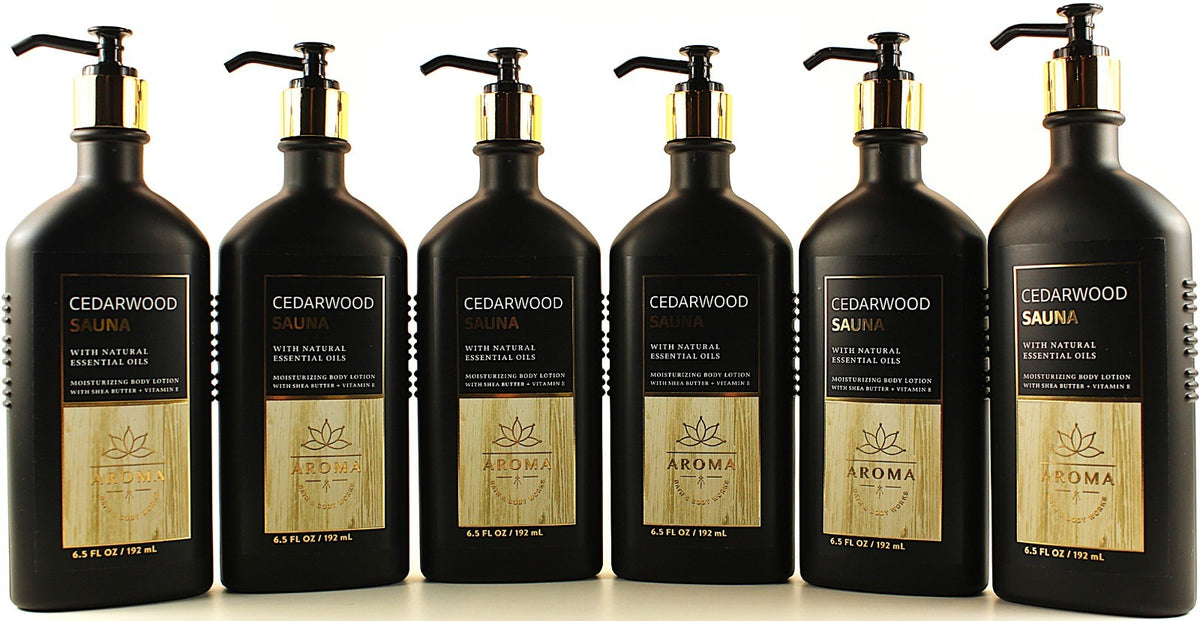 Cedarwood Sauna Body Lotion 6.5oz - Pack of 6