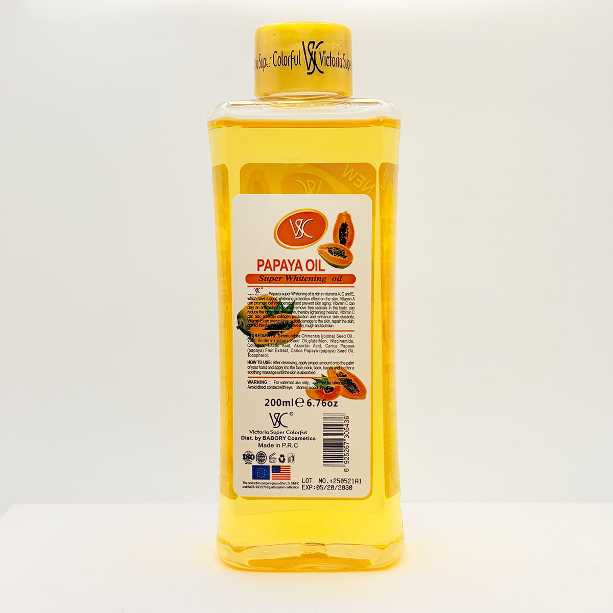 VSC Super Whitening Body Oil - Anti-Aging Natural Essential Oil 200ml