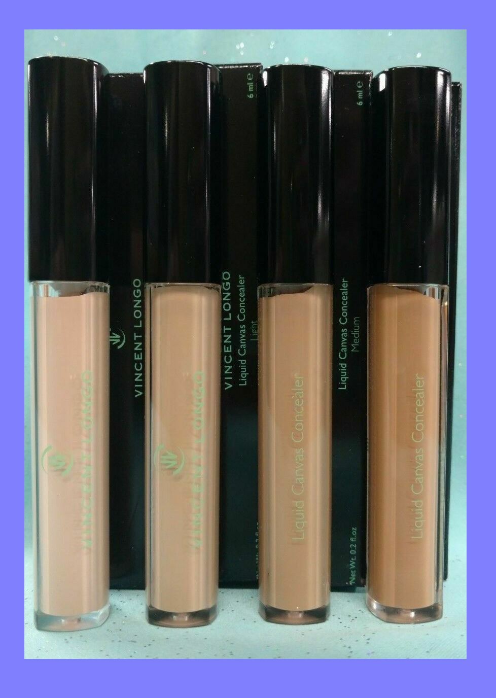 Contour Concealer Set - 4 Color Liquid Face Makeup for Sculpting & Concealing