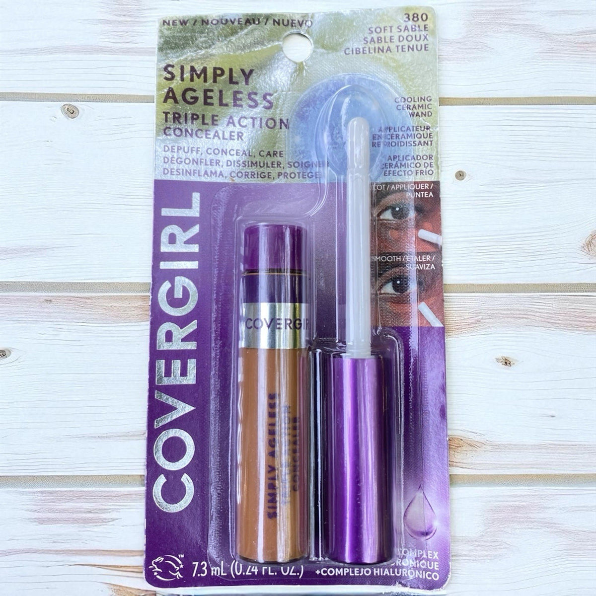 Concealer Makeup Foundation Coverup for Face Skin Tone - Soft Sable 380
