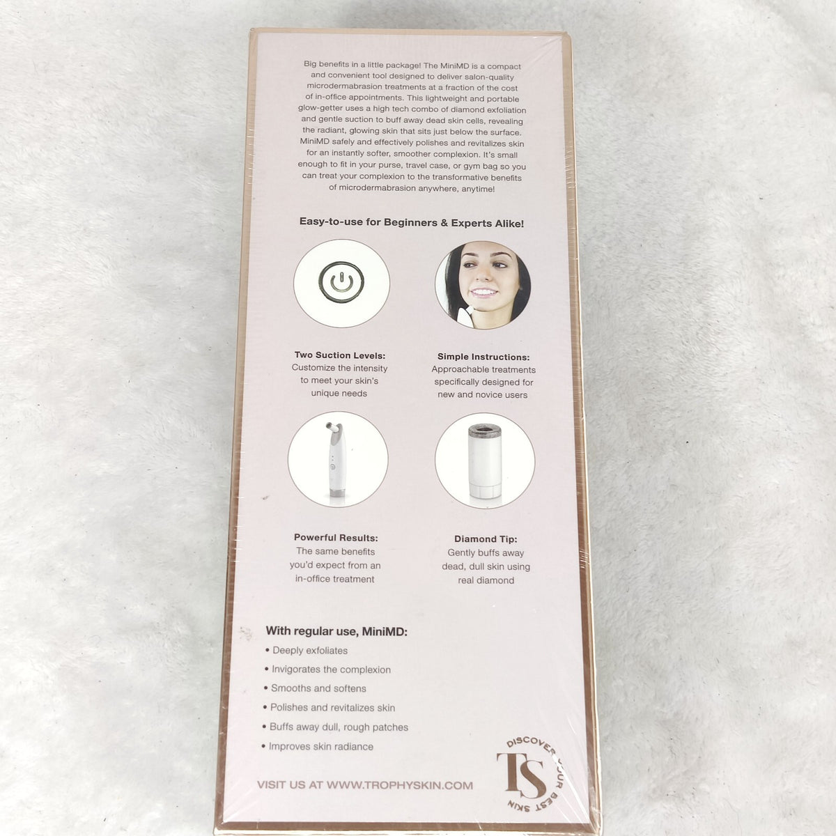 Microdermabrasion System - Portable Home Skin Rejuvenation Device
