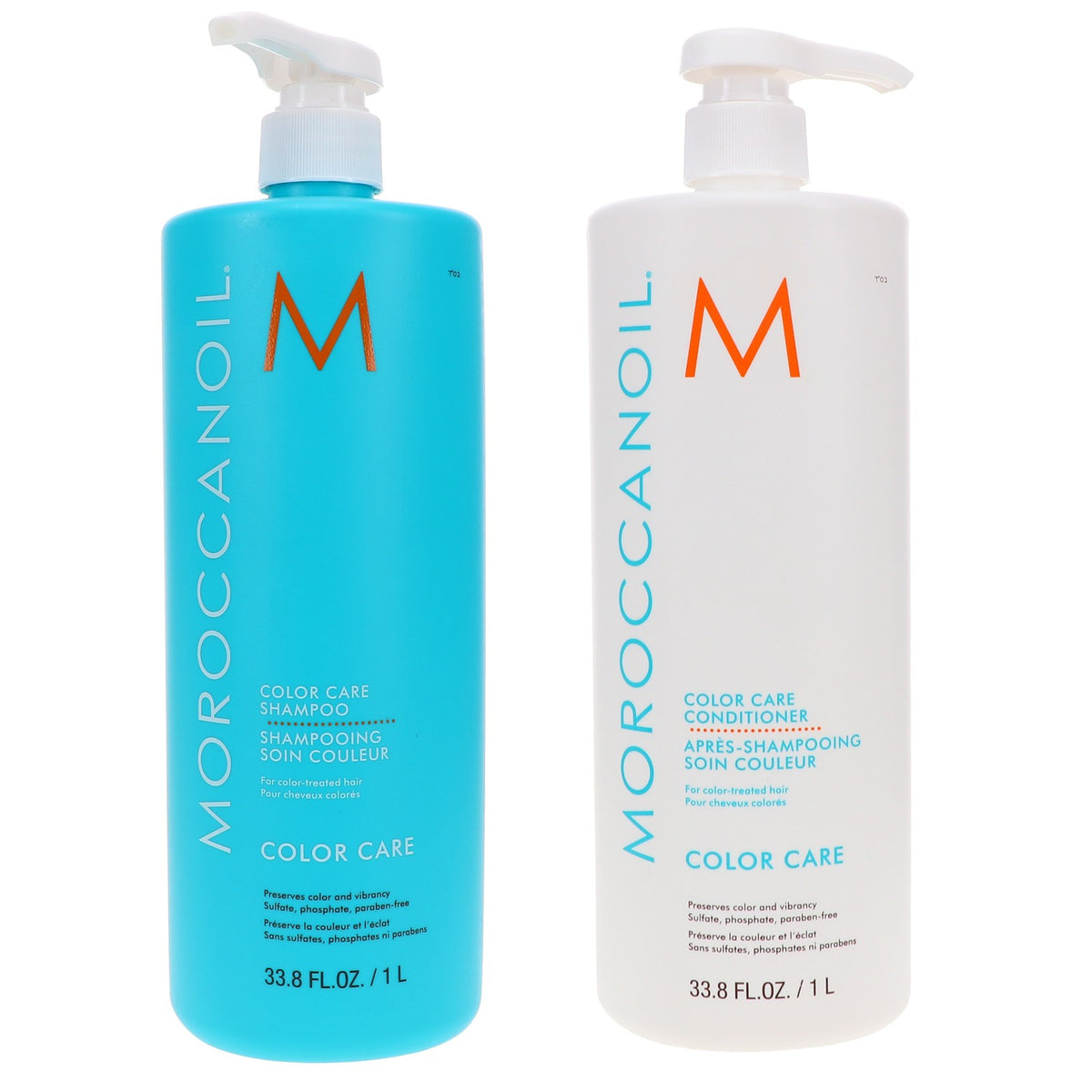 Moroccanoil Color Care Shampoo & Conditioner Set 33.8oz Each - Hair Color Protection