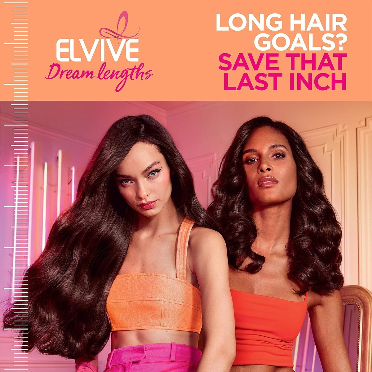 L'Oreal Elvive Dream Lengths Hair Mask Collagen Peptides 12oz - Nourishing Treatment