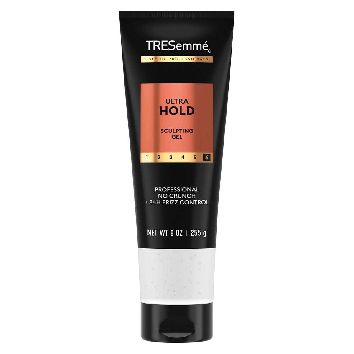 Strong Hold Hair Gel for 24H Frizz Control, Professional Styling 9 Oz