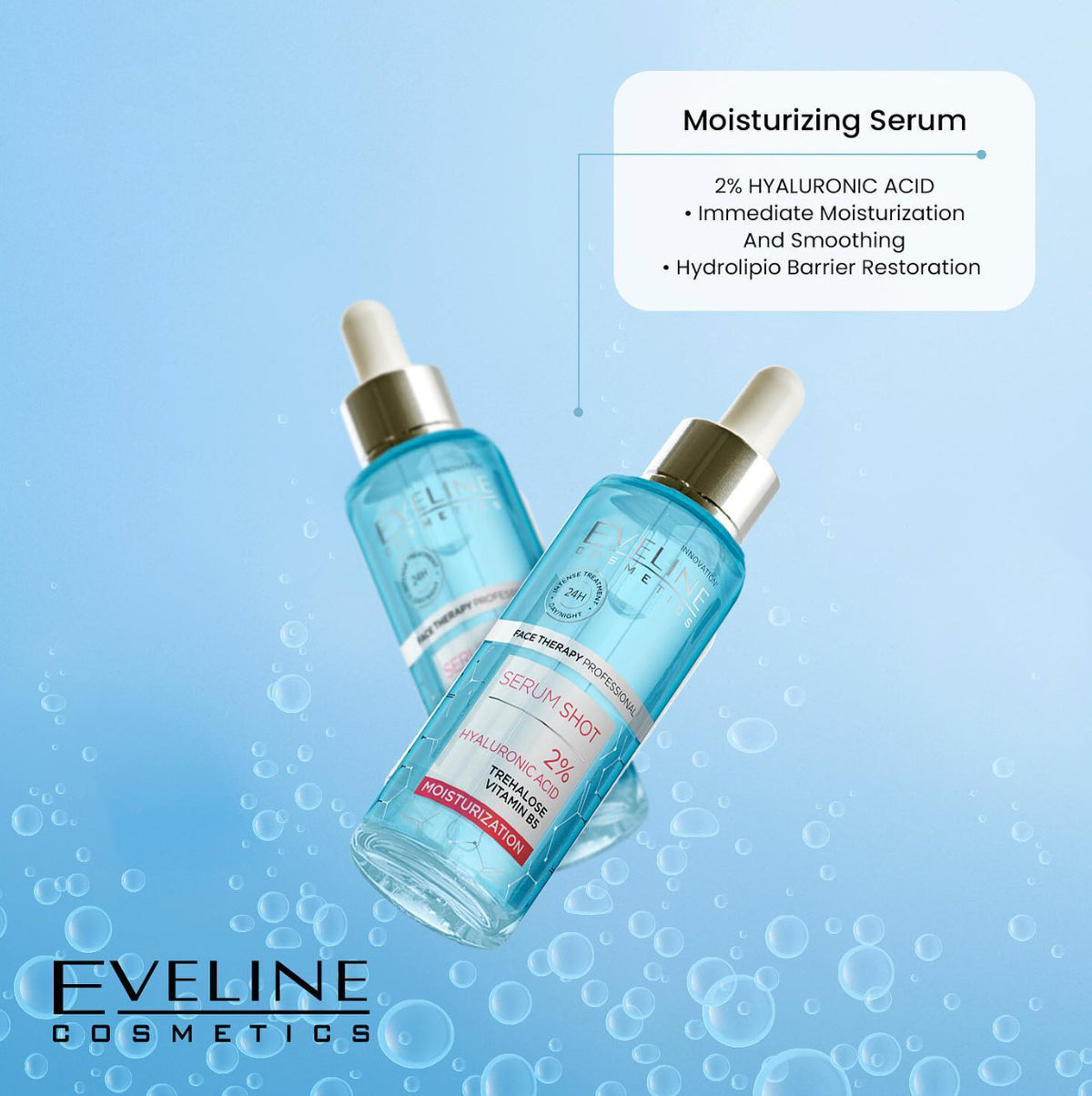 2% Hyaluronic Acid Face Serum - Moisturizing
