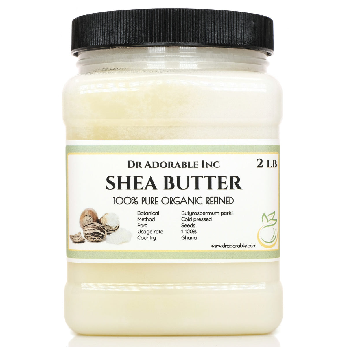 Organic Shea Butter - Pure Refined Natural Moisturizer