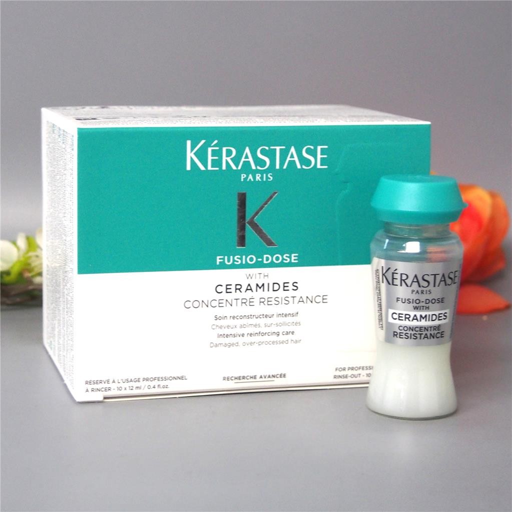 Kerastase Fusio Dose Resistance Concentrate with Ceramides - 10 Vials