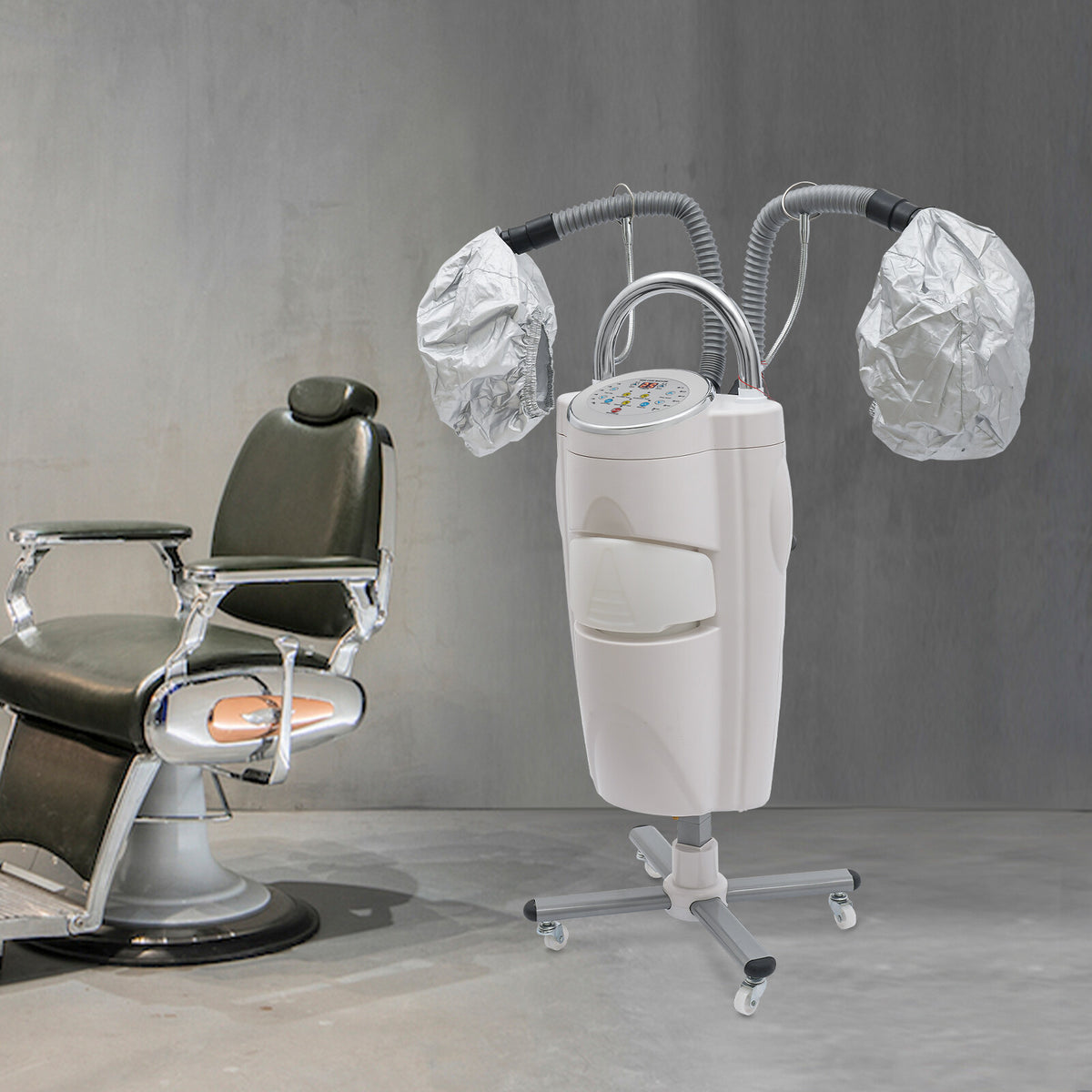 Professional Hair Steamer for Salon & Home Use - 700W Adjustable Temperature & Timer