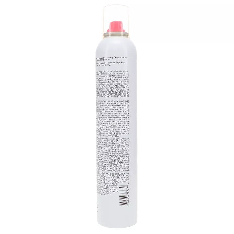 Matrix Biolage Freeze Fix Hair Spray 10 oz Humidity Resistant Strong Hold