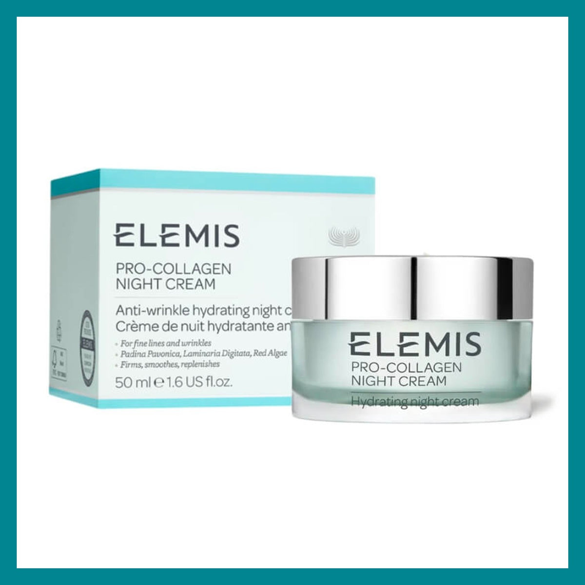 Anti-Aging Marine Night Cream for Dry Skin - Nourishing Hydration & Wrinkle Reduction