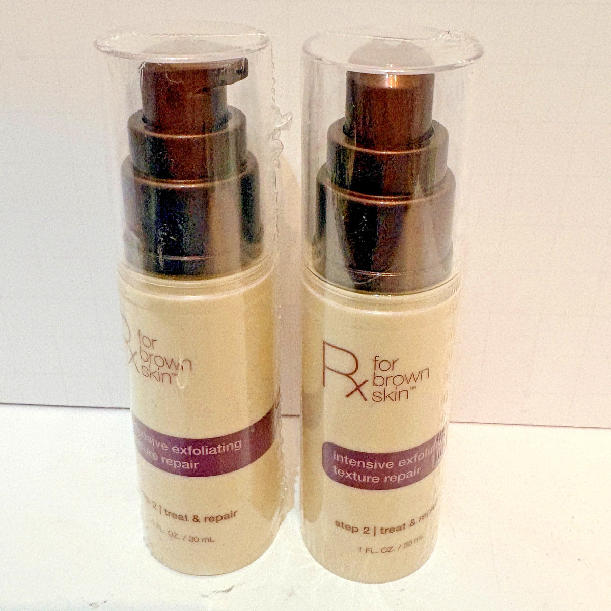 Rx for Brown Skin Intensive Exfoliating Texture Repair 2-Pack