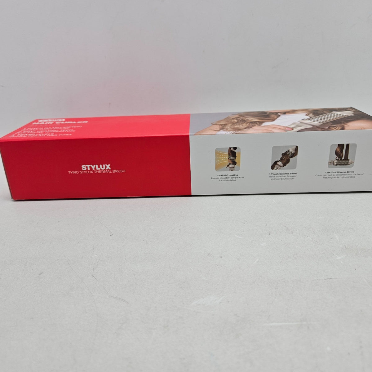 TYMO STYLUX PRO Thermal Brush Curling Brush, 1.5 Inch Blowout Heated