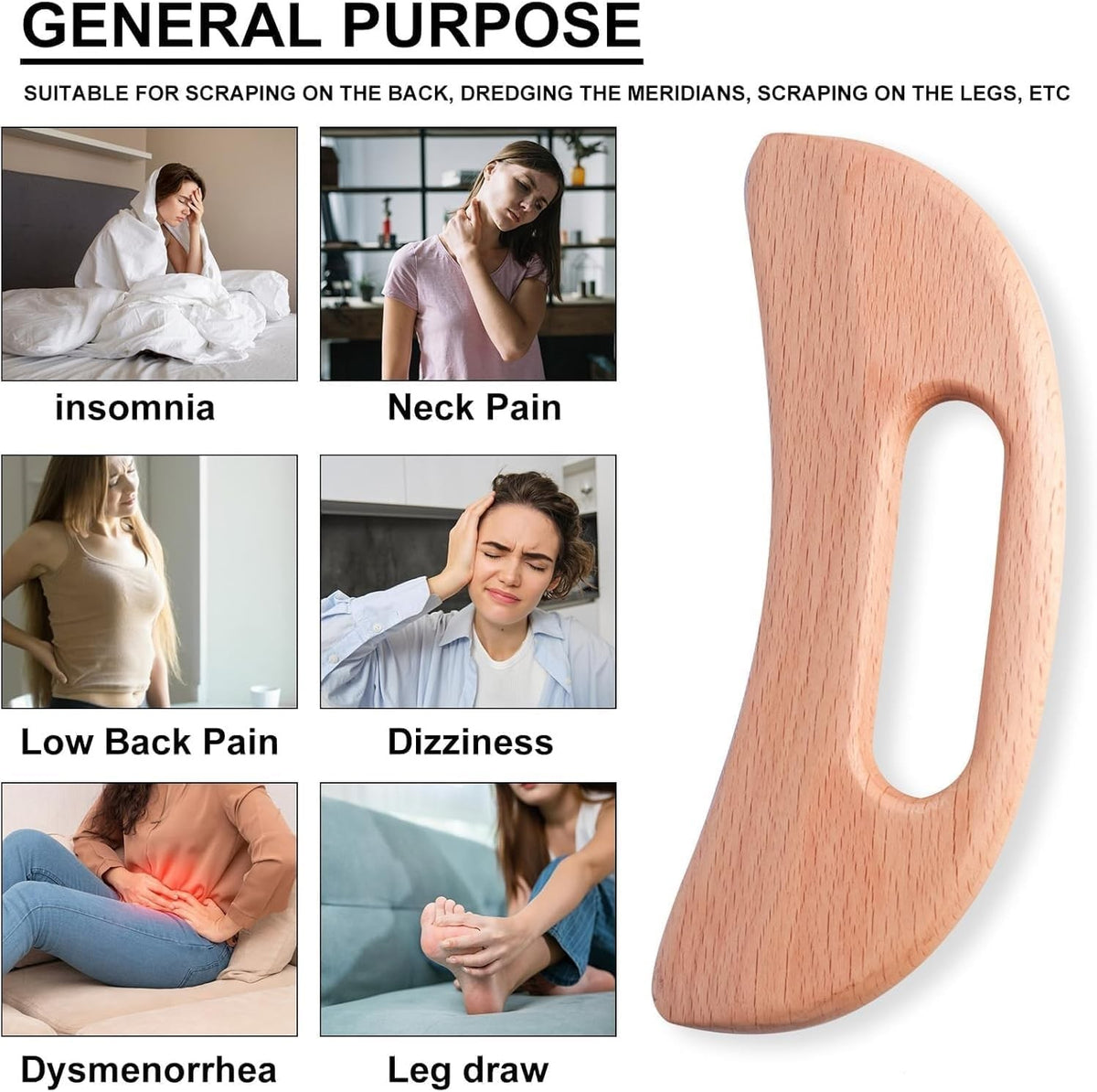 Stainless Steel Guasha Massage Tool Set for Physical Therapy & Deep Tissue Relief