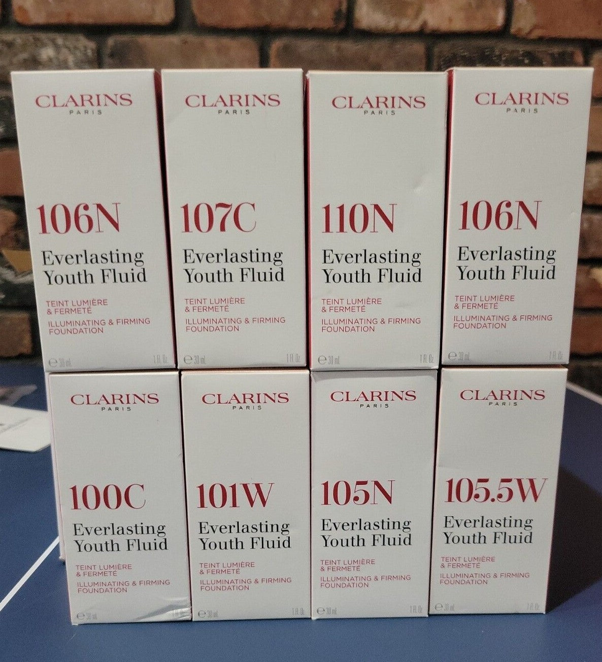Clarins Everlasting Youth Fluid Foundation - Multiple Shades 1oz/30ml