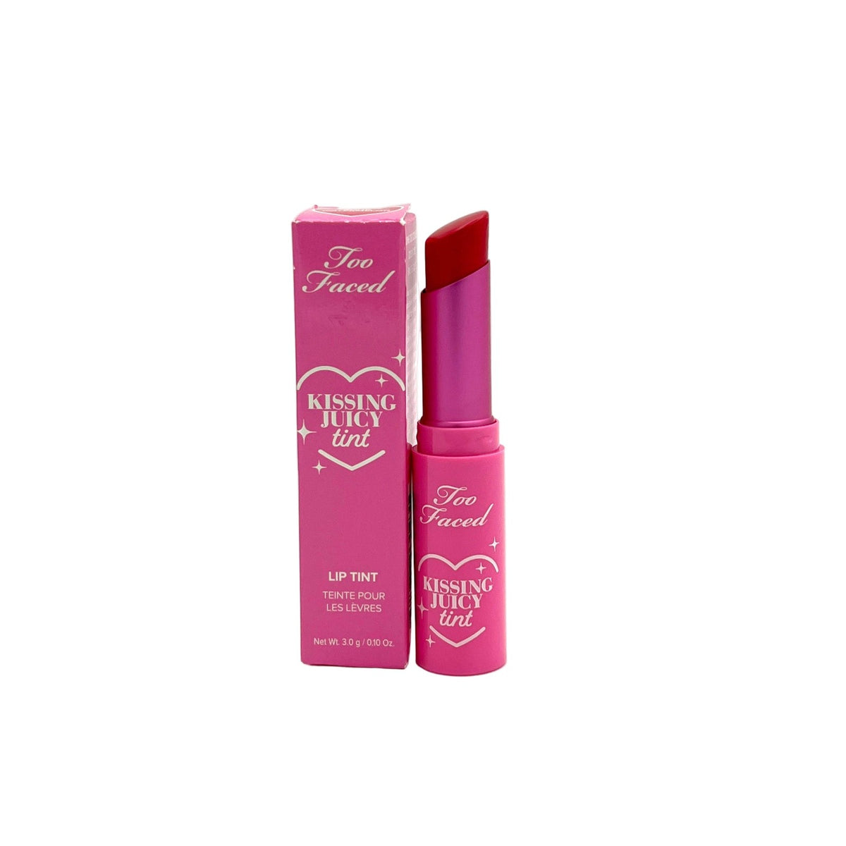 Hydrating Lip Tint with Watermelon Scent - Full Size, Coral Red