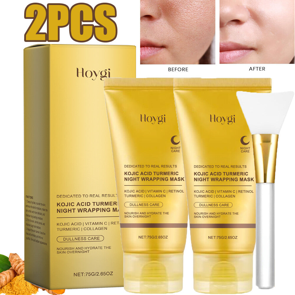 Kojic Acid Turmeric Peel-Off Facial Mask 75g - 2pc Set