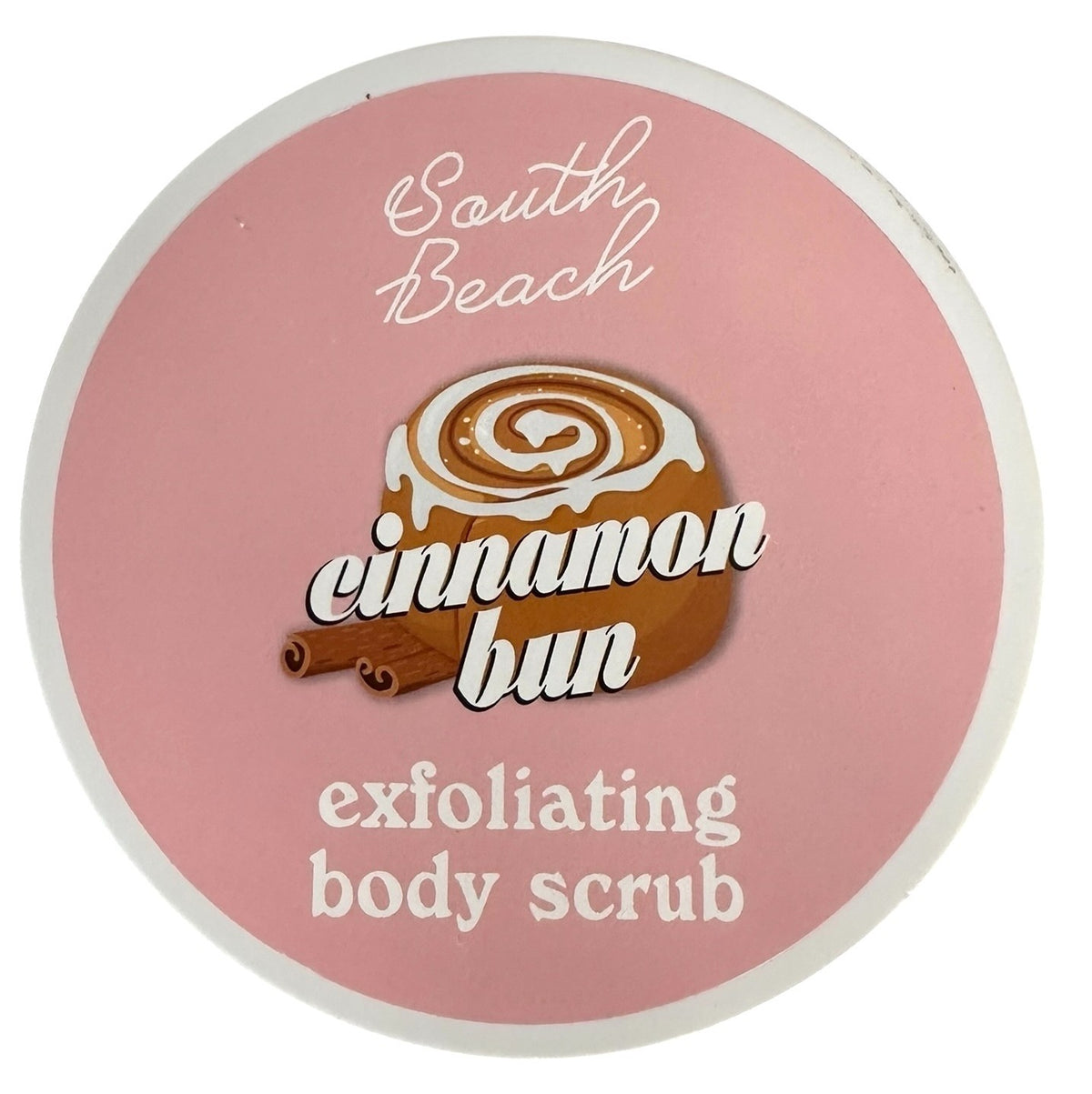 South Beach CINNAMON BUN Exfoliating Body Scrub - 25 oz