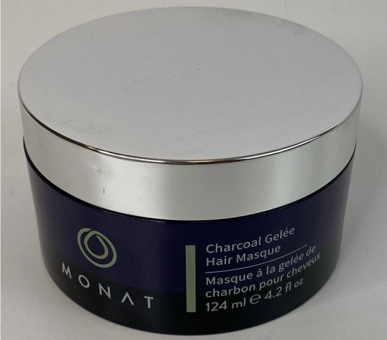 Charcoal Hair Masque Gel - Hydrating Deep Conditioner & Texturizer 4.2 oz