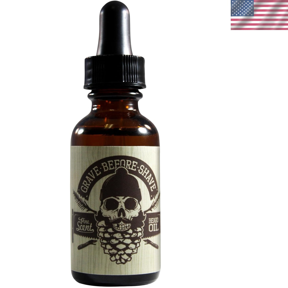 Premium Pine Cedar Beard Oil for Skin Conditioning & Healthy Growth