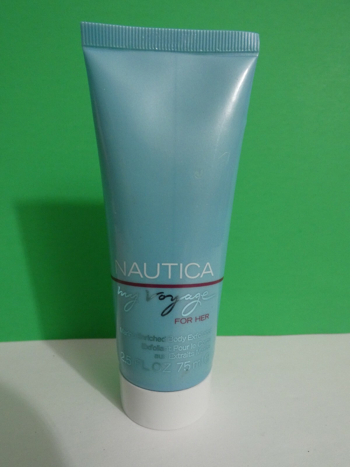 Marine Body Exfoliator for Women - Nautica My Voyage 2.5 fl oz Travel Size