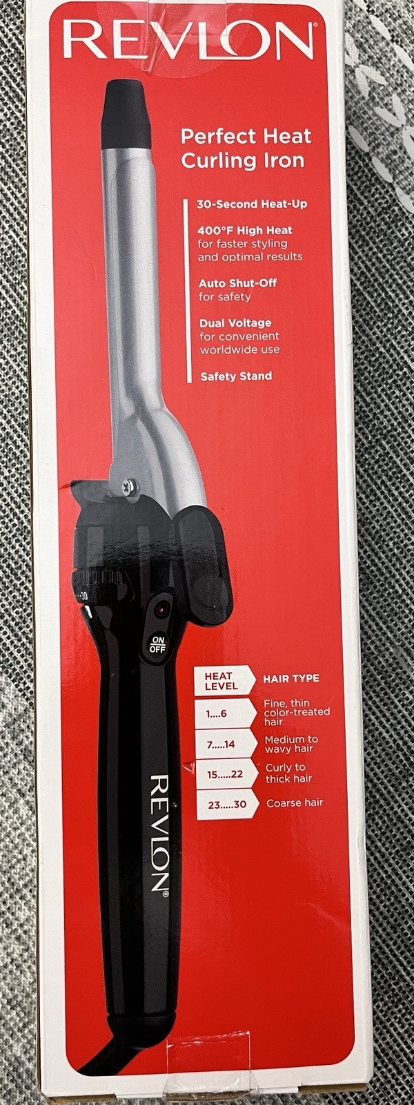 Ceramic Barrel Curling Iron 3/4 Inch Professional Hair Styling Tool