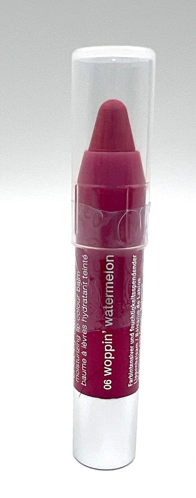 Clinique Chubby Stick Moisturizing Lip Balm 06 Woppin Watermelon Mini Size