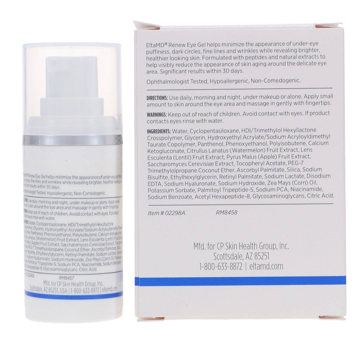 EltaMD Renew Eye Gel - Anti-Aging Eye Treatment for Dark Circles & Puffiness