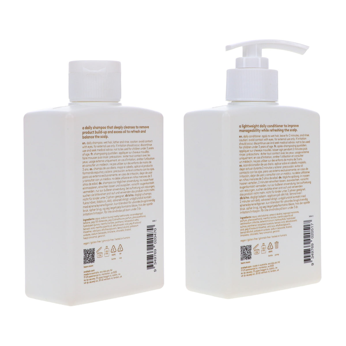 Normal Persons Daily Shampoo & Conditioner Set - Sulfate-Free, 10.1 oz