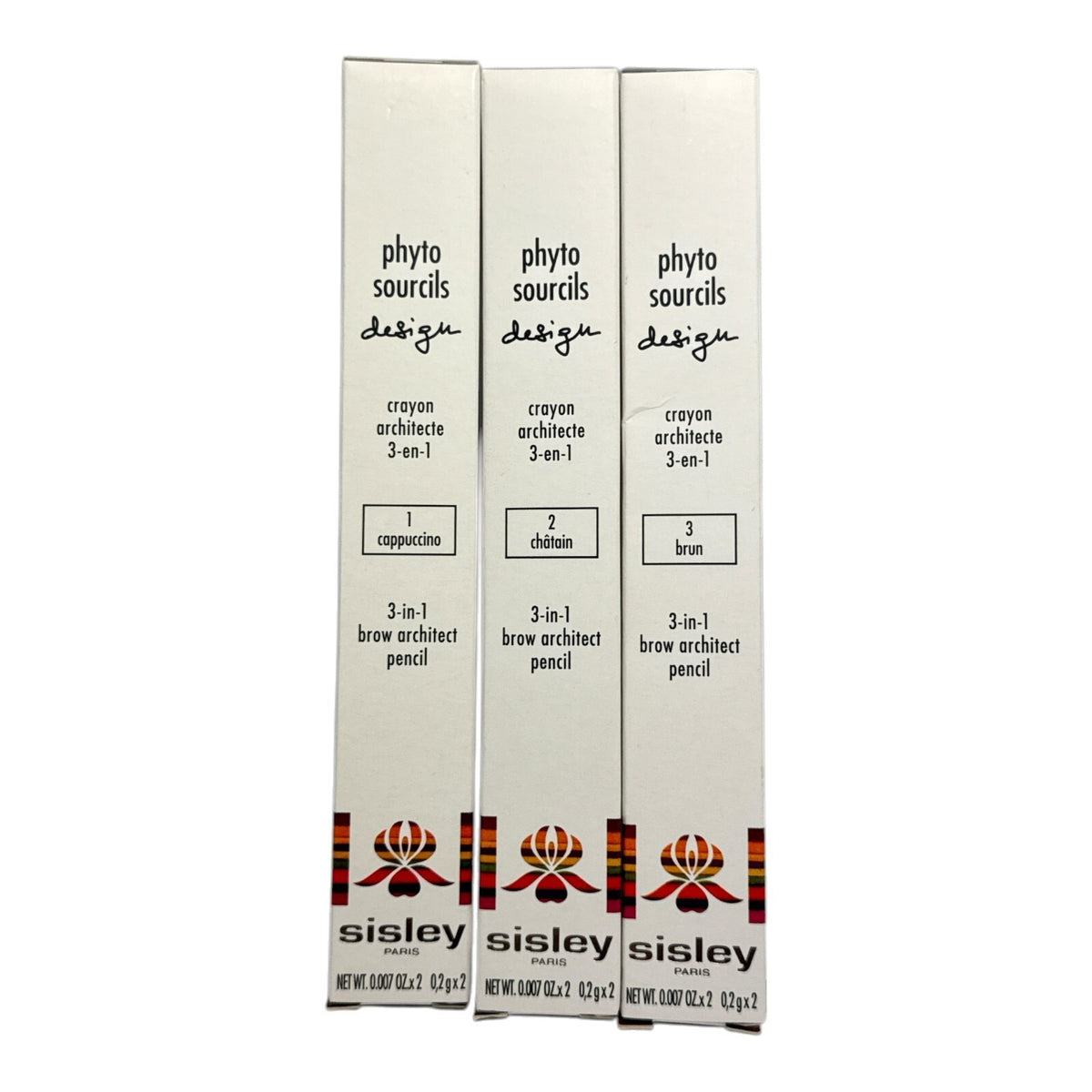 3-in-1 Brow Pencil Set for Eyebrow Design and Shaping - You Pick Shades