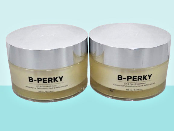 Breast Lift & Firming Mask - 3.38 oz Set of 2 for Breast Enhancement