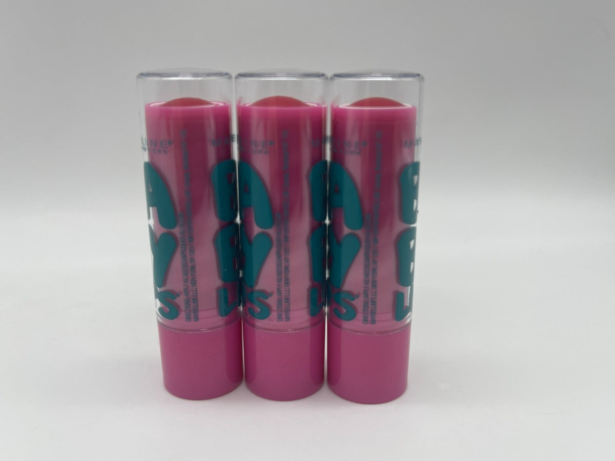 Maybelline Baby Lips Ruby Star Lip Balm Set - Bulk 3 Pack, 0.15 oz Each