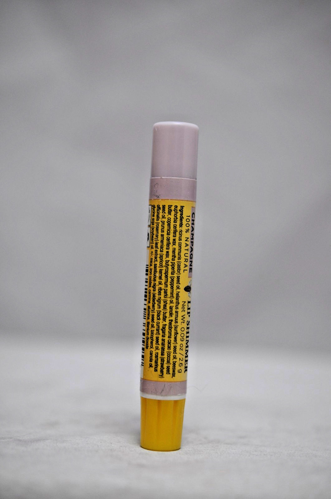 Lip Gloss Champagne Shimmer Burt's Bees 0.09 Oz - Old Stock