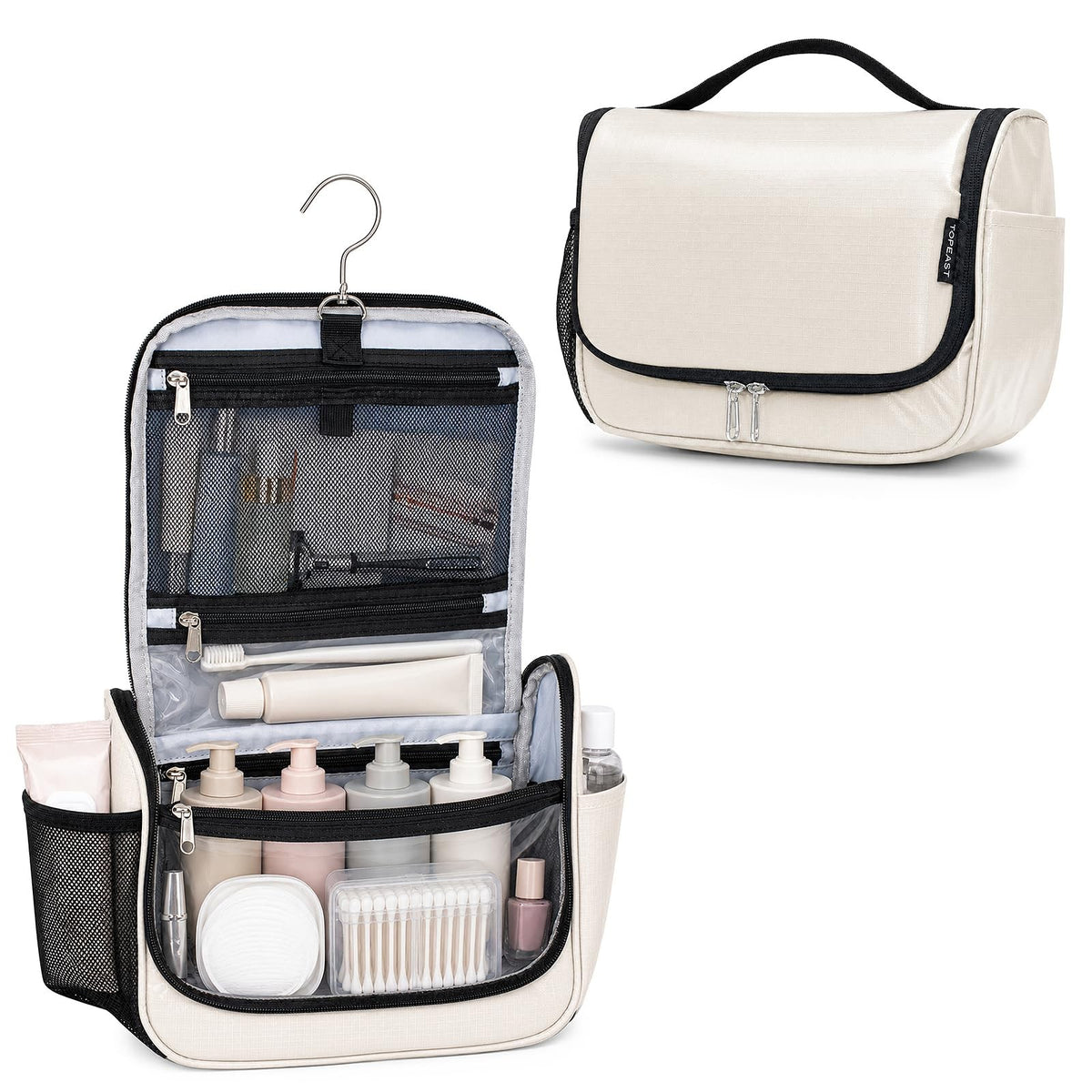 Waterproof Travel Hanging Toiletry & Makeup Organizer Bag for Women Men
