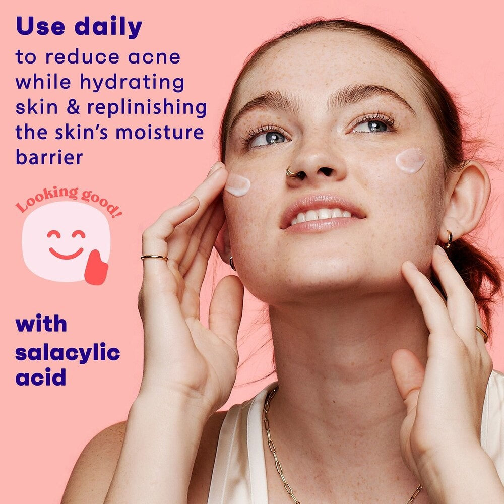 Oil-Free Acne Moisturizer with Salicylic Acid - 4 Oz for Clear Skin