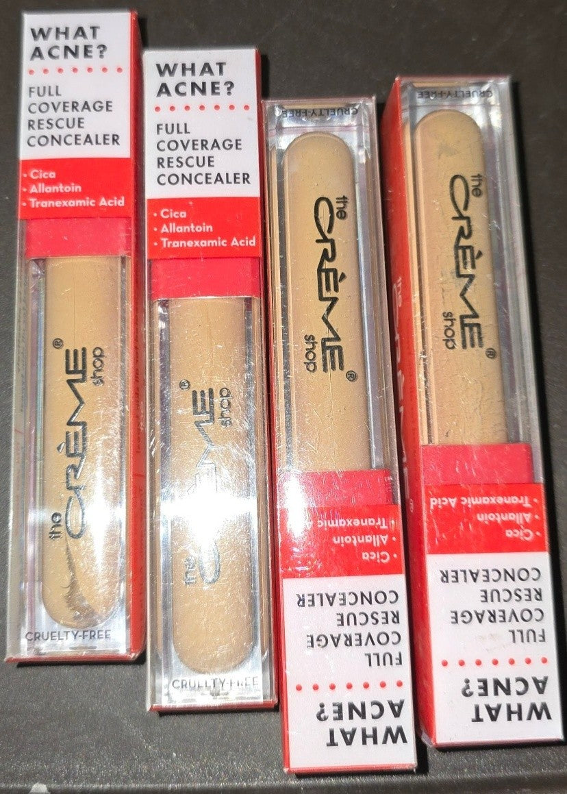 Full Coverage Acne Concealer Medium 40 Set of 4 Cica Allantoin Skin Care